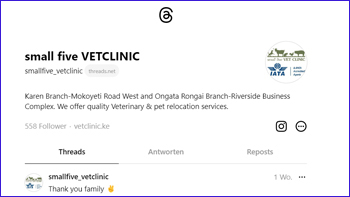 Follow us on threads!